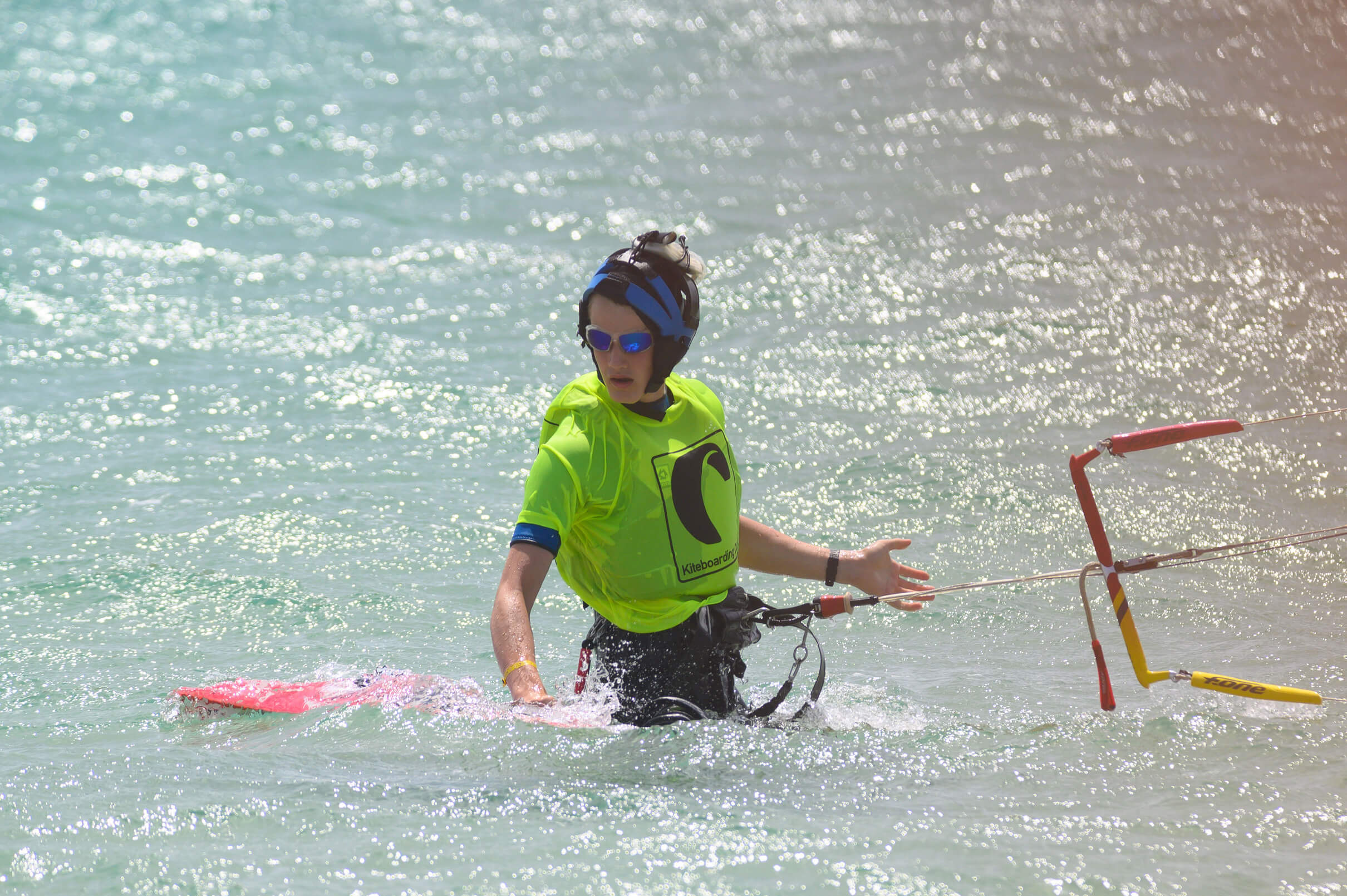 Camp de kitesurf à Tarifa, Espagne