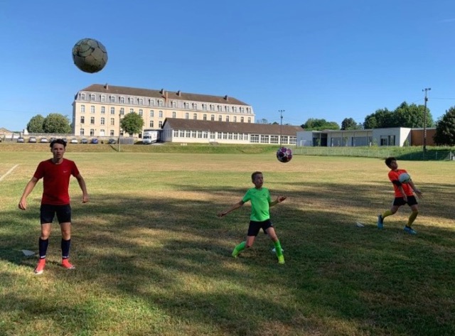 Colonie de vacances de foot en Haute-Vienne 