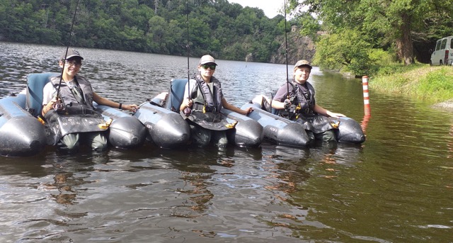 Stage de pêche en Float-tube en Haute-Vienne ou Creuse