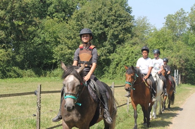 Colonie 100 % équitation dans la Nièvre 