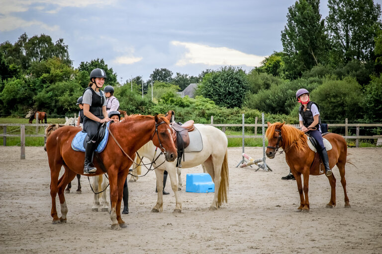 Colonie d'équitation en Bretagne