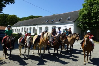 Printemps équitation à Belle Ile