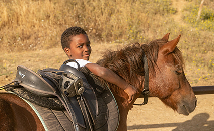 100% équitation et plage