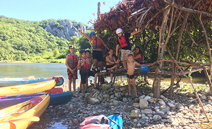 Karting et kayak en Ardèche