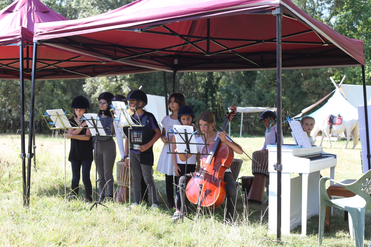 Séjour équitation ET  musique