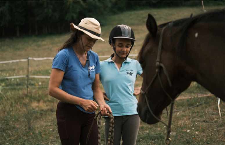 Stage d'équitation - tir à l'arc à cheval et balade