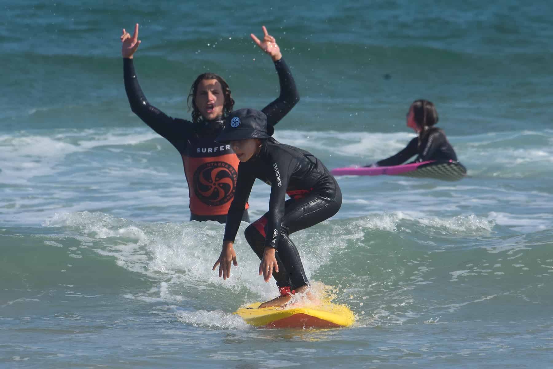 Surf camp Cantabria intensif