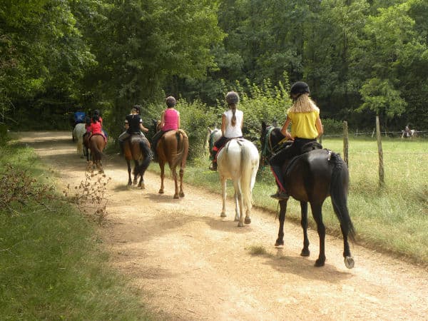 Ma première colo équitation