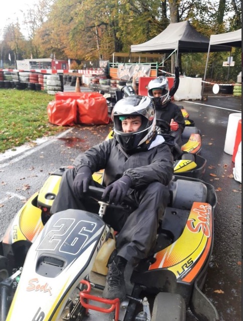 Karting en Auvergne automne