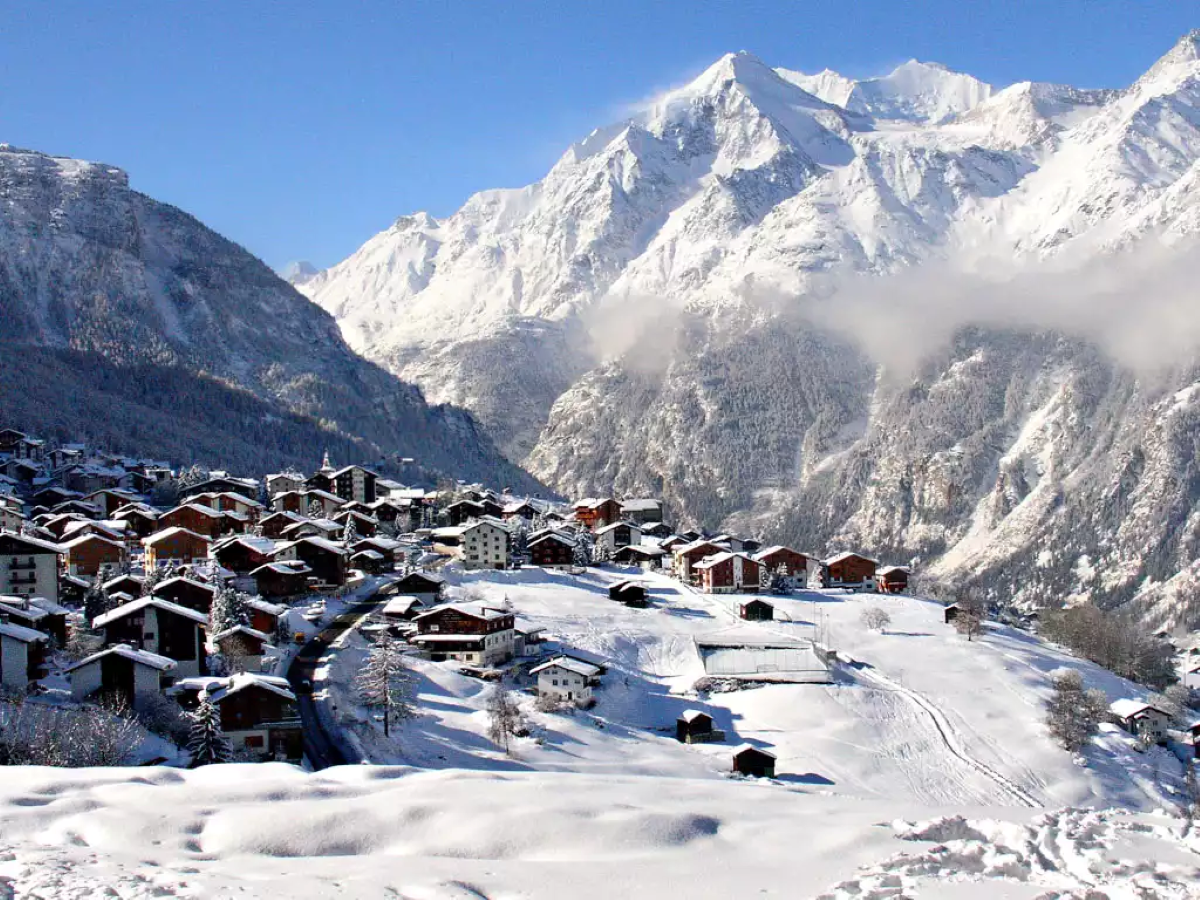 Ski chez les Helvètes à Grächen - Suisse