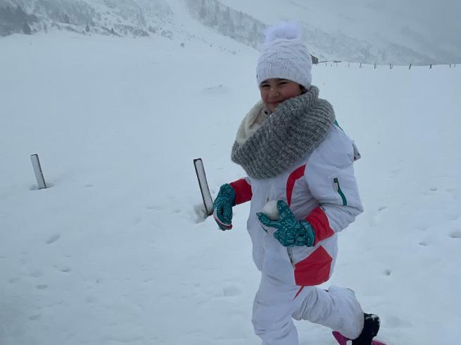 Mes premières vacances à la neige