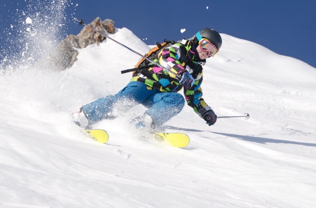 Les joies du ski dans les Deux-Alpes 
