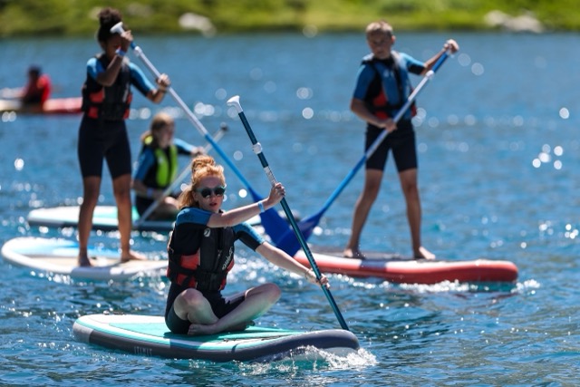 Anglais et multiactivité à Tignes