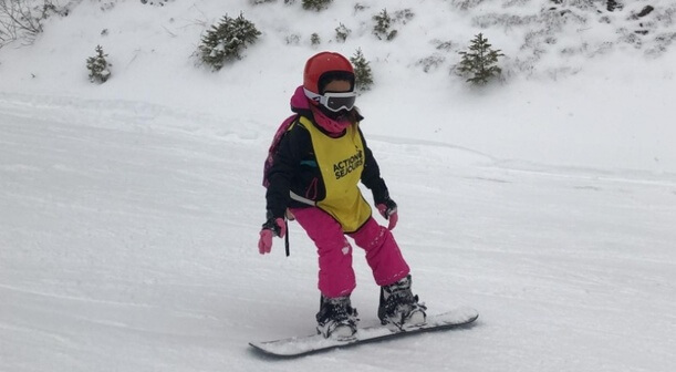 Colo de snowboard à Châtel en Haute-Savoie