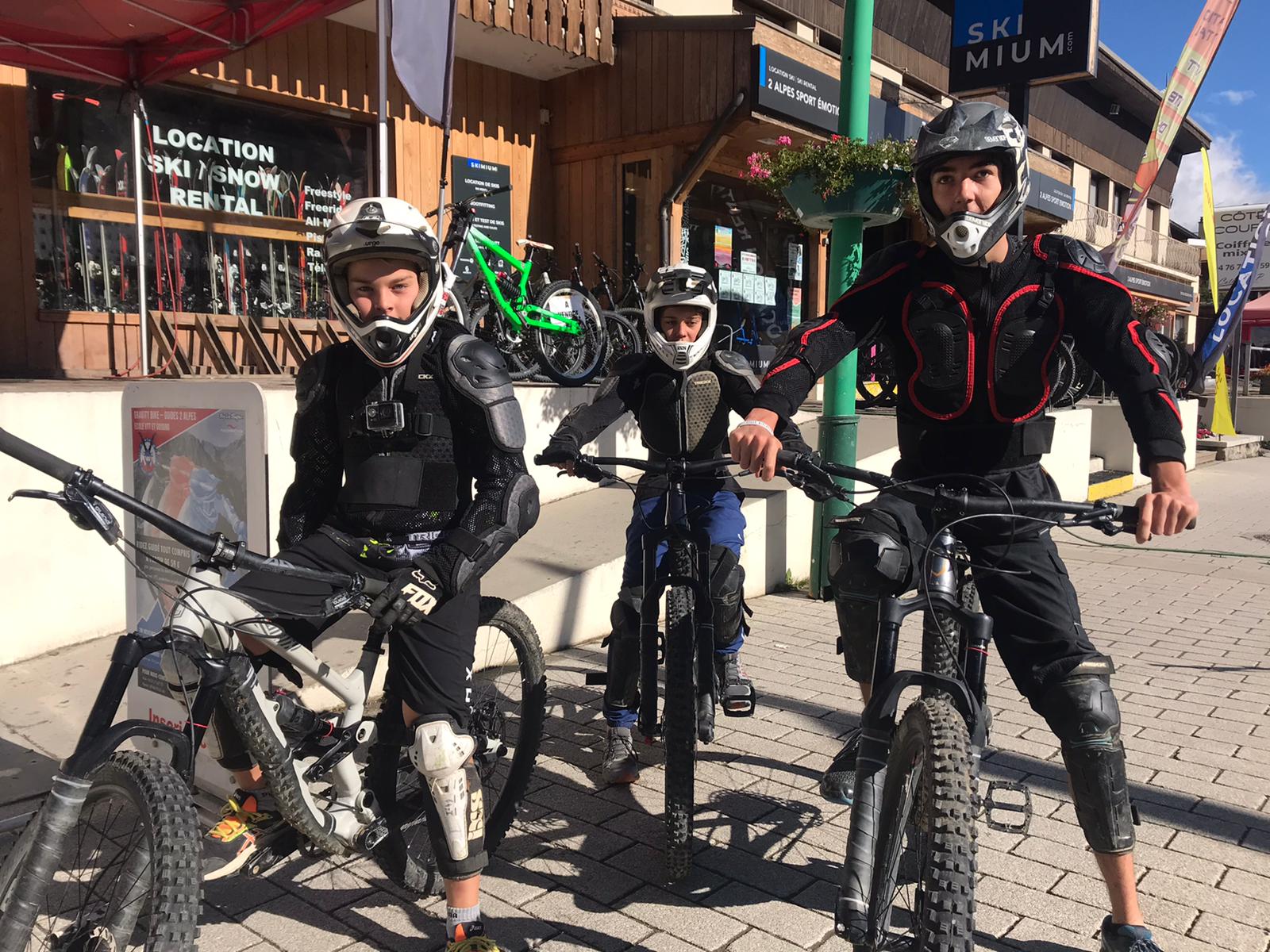 Académie VTT de descente aux Deux Alpes