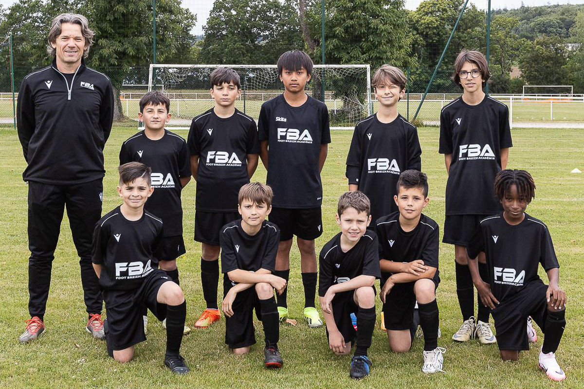Colonie de football été Mûr de Bretagne