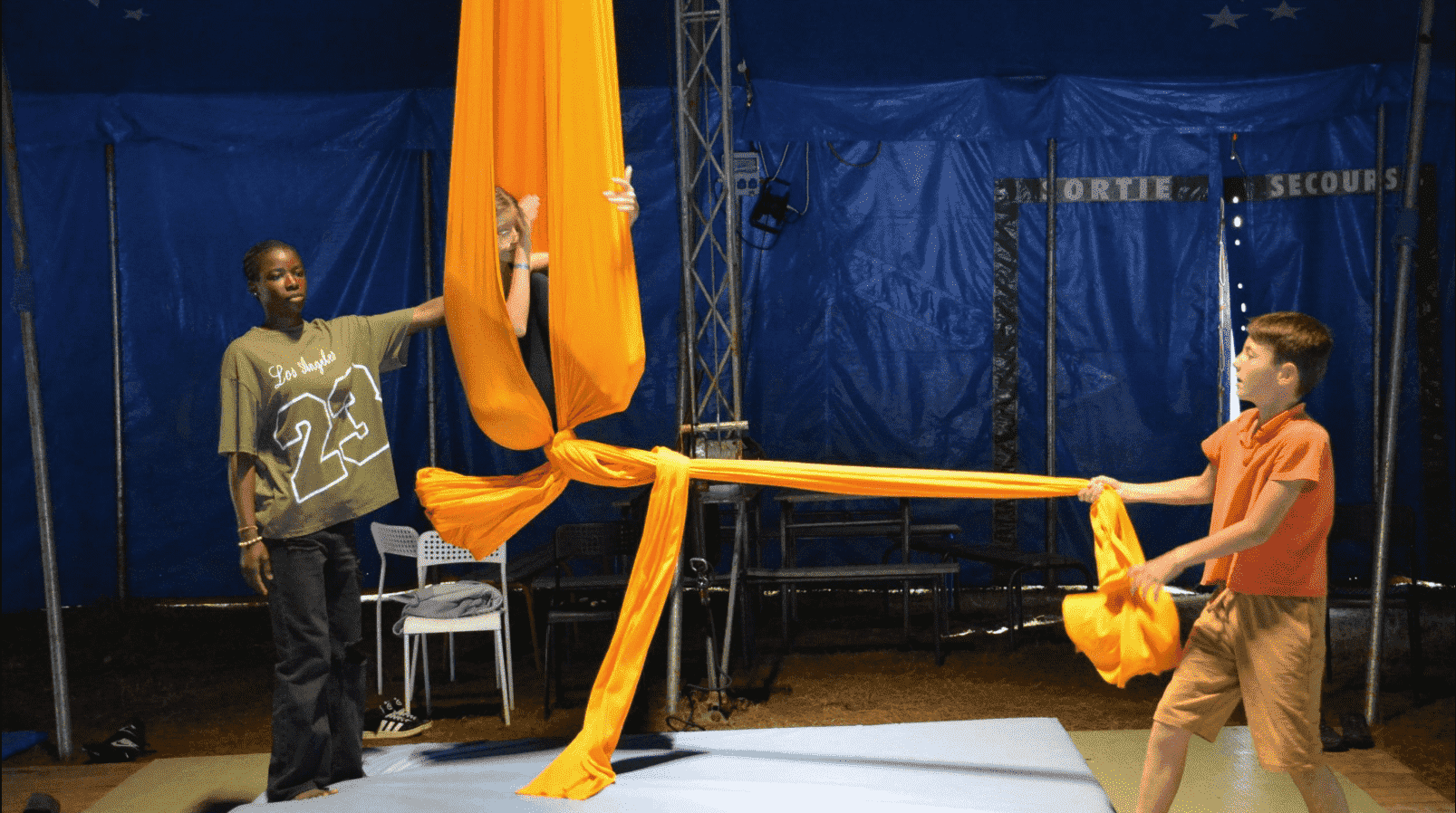 Les artistes du cirque