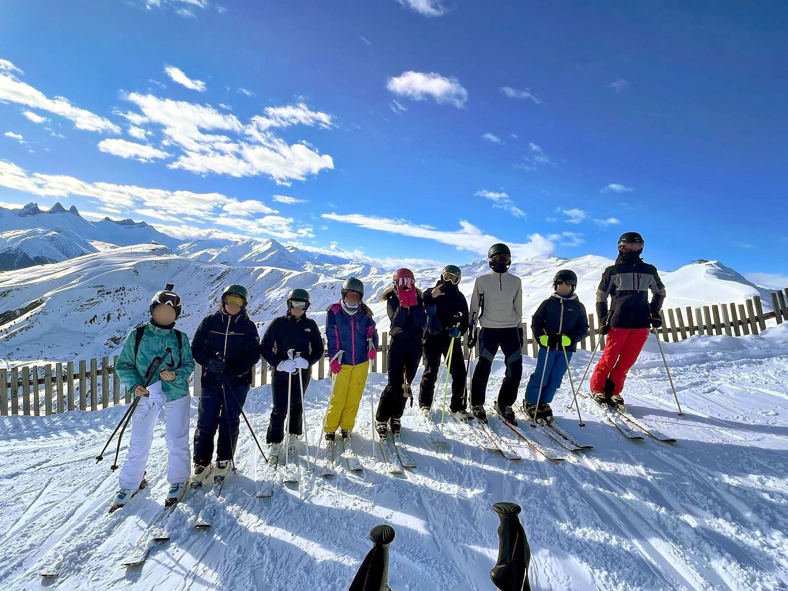 Les Skieurs des Sybelles