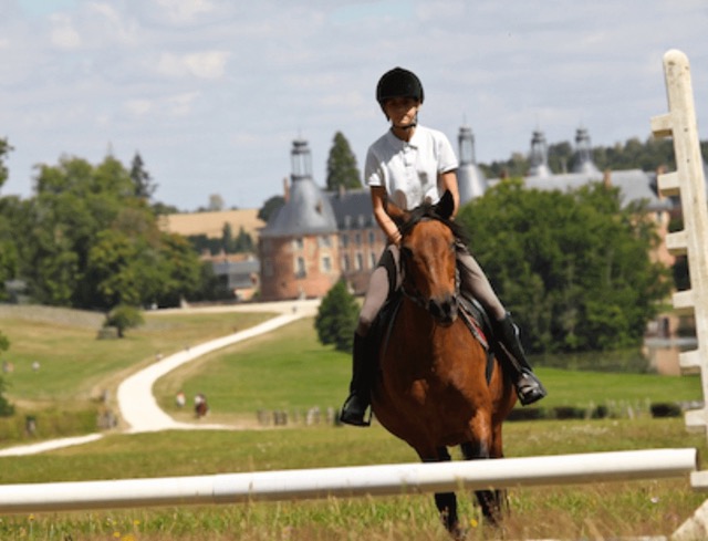 Passion équitation au Château de Saint-Fargeau