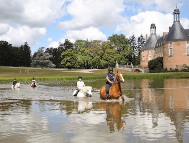 Passion équitation au Château de Saint-Fargeau 6 / 12 ans - Image 3
